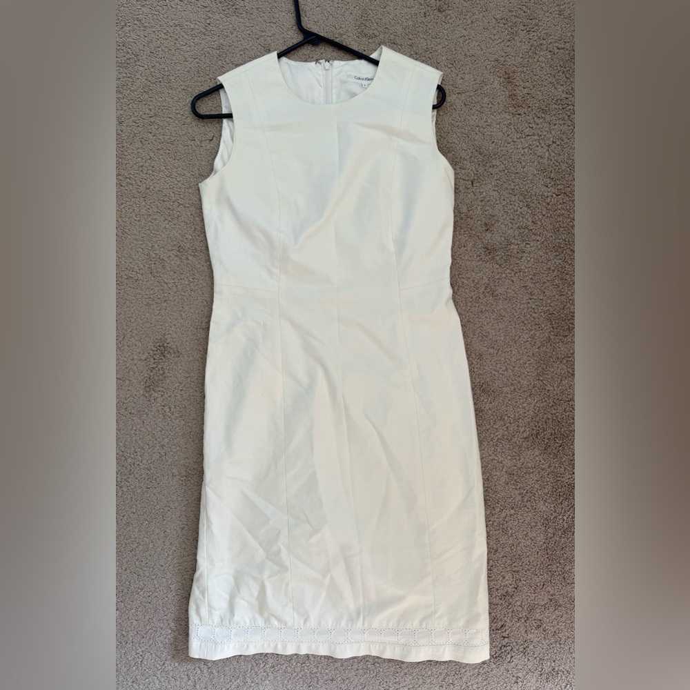 Calvin Klein White Mini Dress